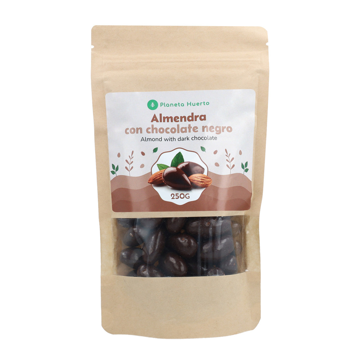 Migdały z ciemną czekoladą Planeta Huerto 250gr