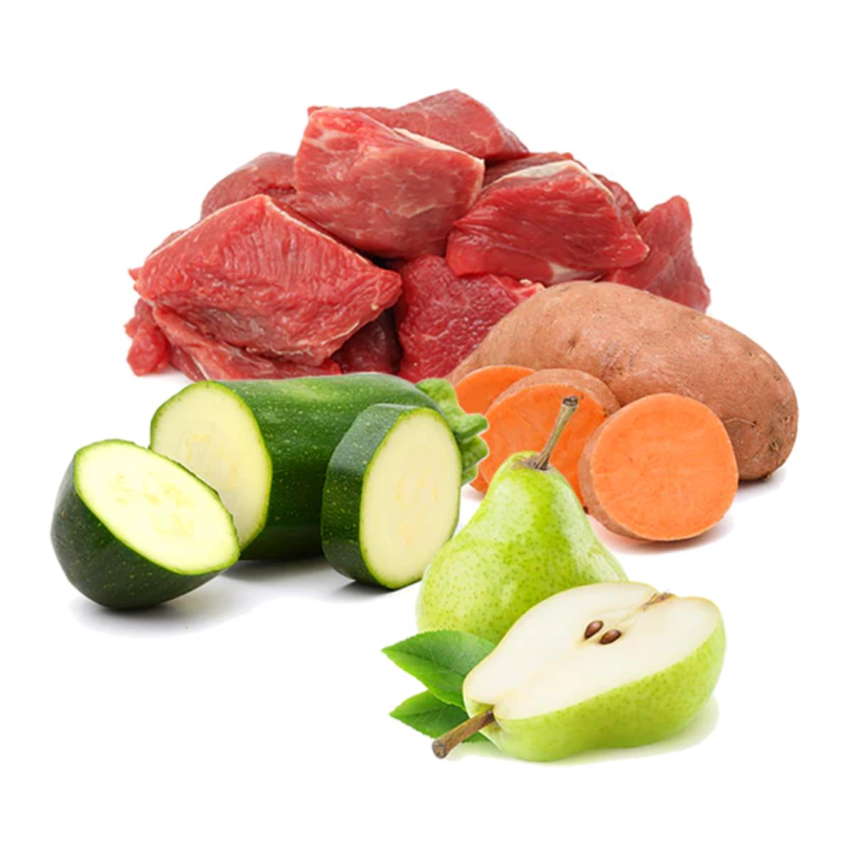 Barf våtfoder för hundar Maravilla de vacuno BIO Puromenu 800 g