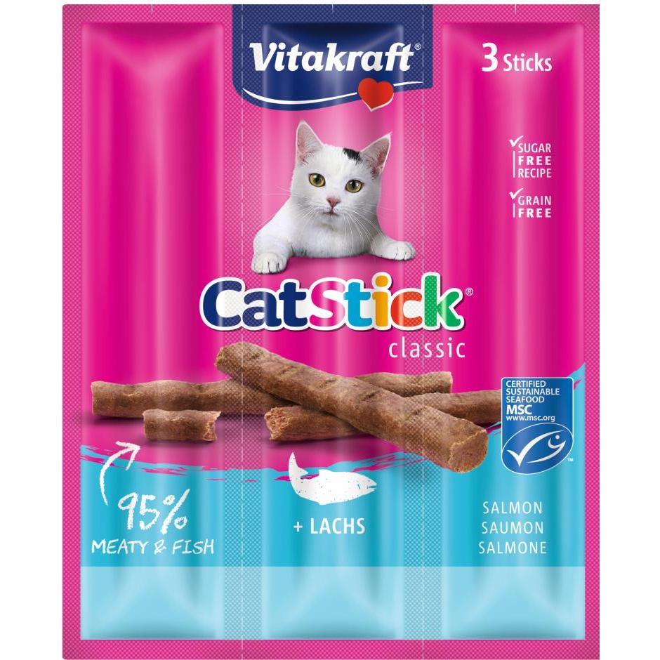 Vitakraft Cat Stick Saumon snack pour chats