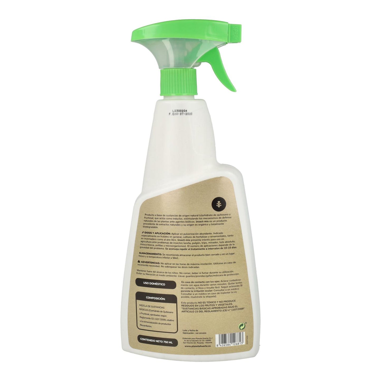 Ready-to-use Bio-Insecticide Planeta Huerto 750 ml