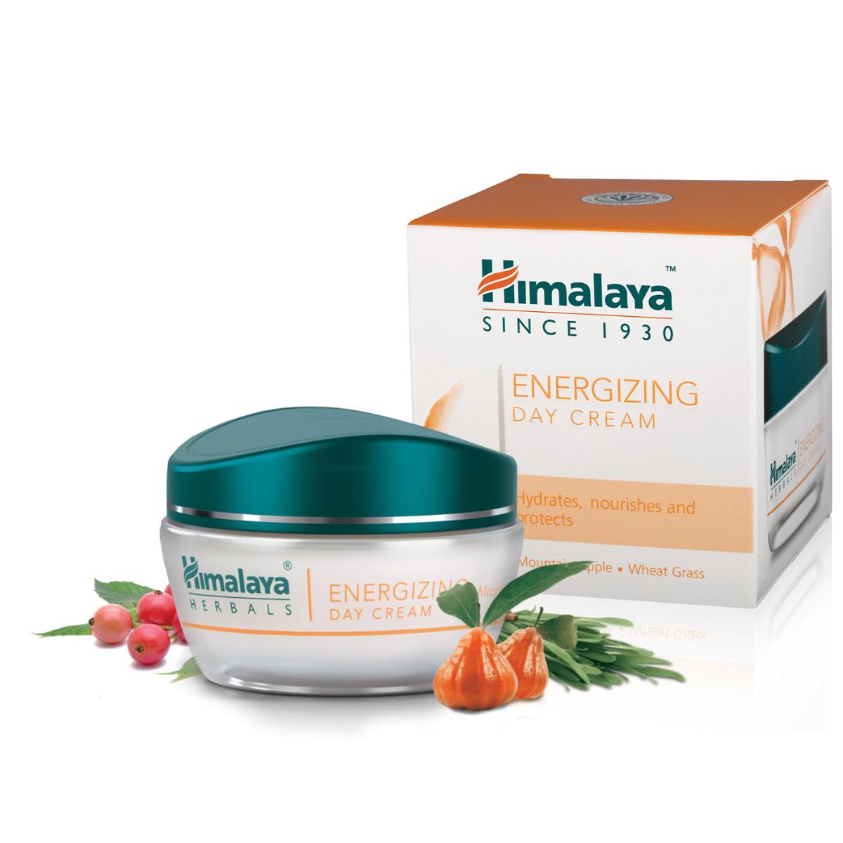Crema da giorno energizzante mass herbal Himalaya 50 ml