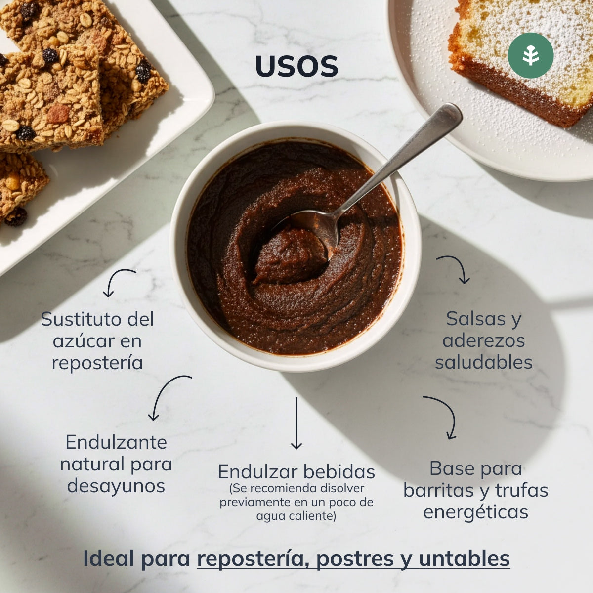 100 % naturlig dadelsmör Planeta Huerto 1 kg