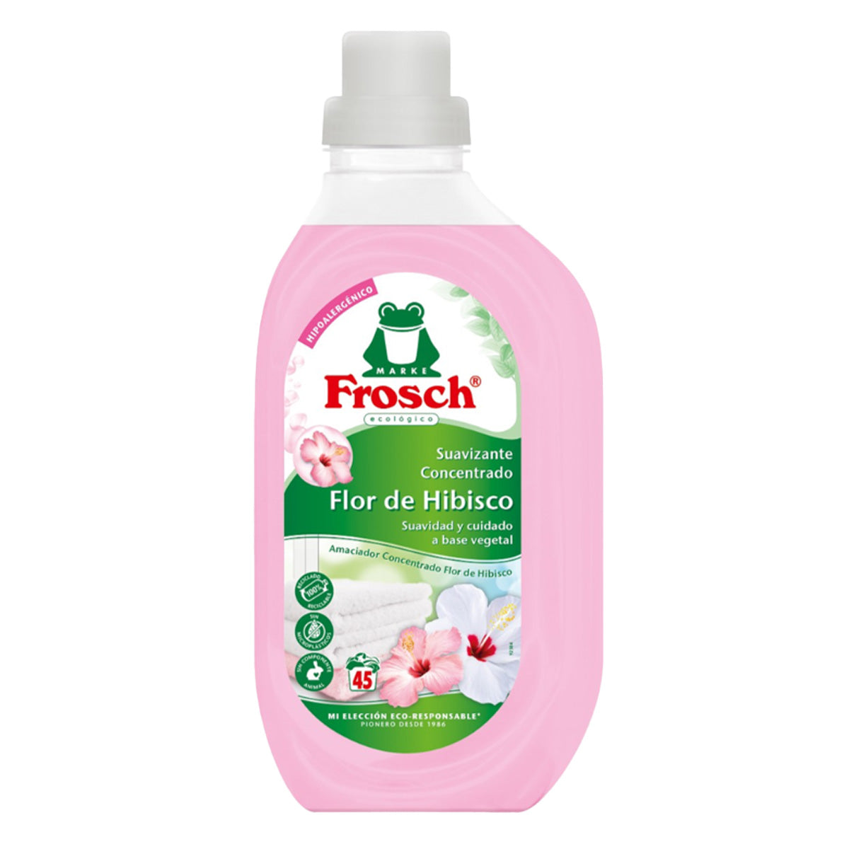 Confezione da 2 ammorbidenti Frosch al profumo di ibisco 900 ml