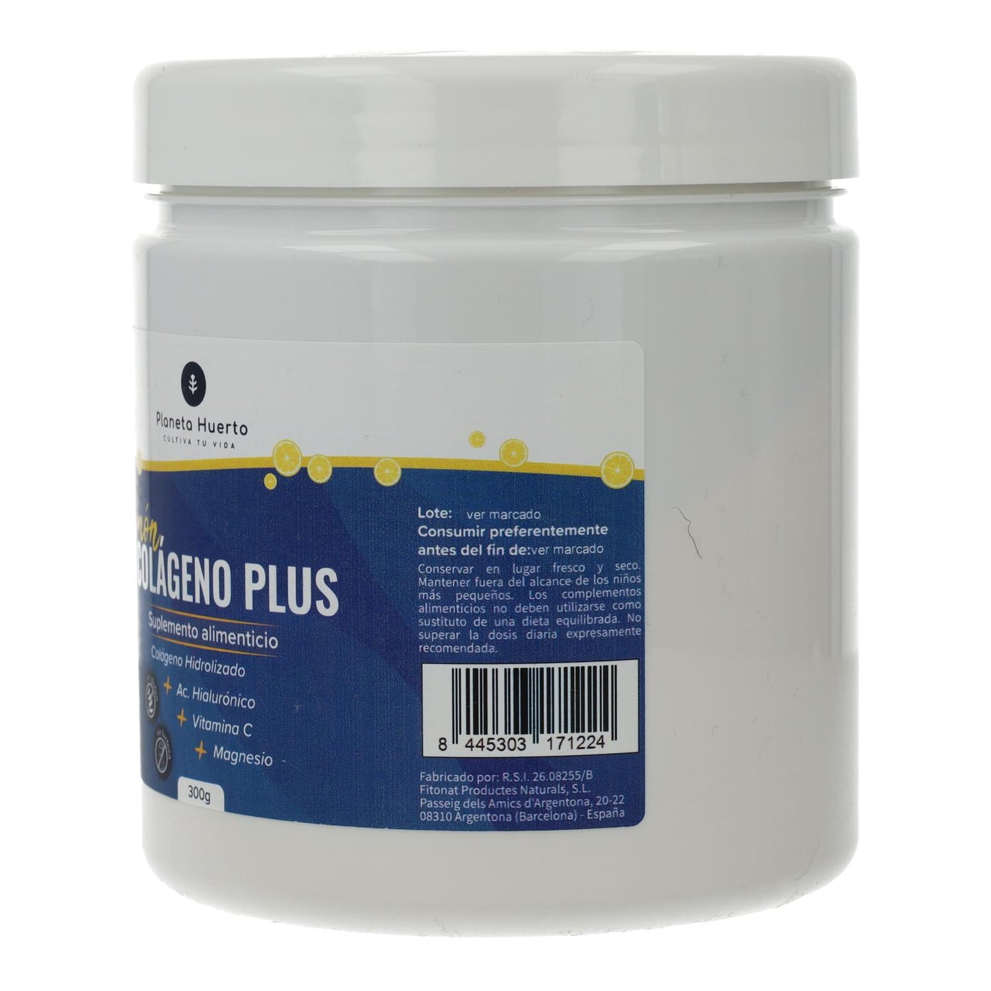 Kollagen Plus (Zitrone) Planeta Huerto 300 G.