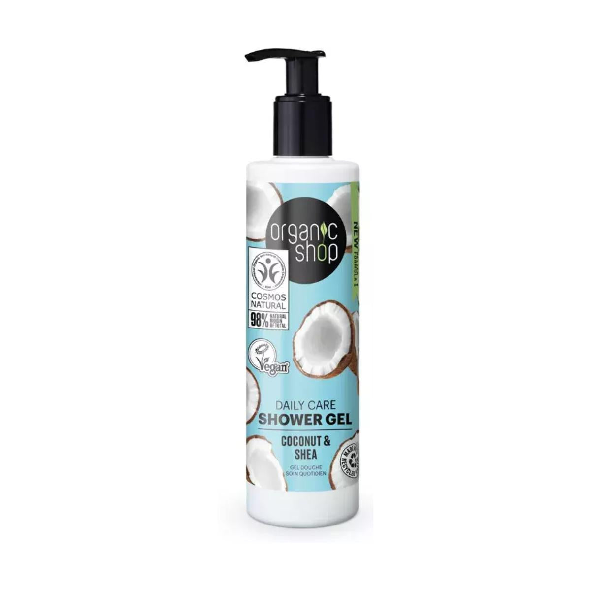 Organic Shop Coconut and Shea Butter Daily Care Shower Gel, 280 ml