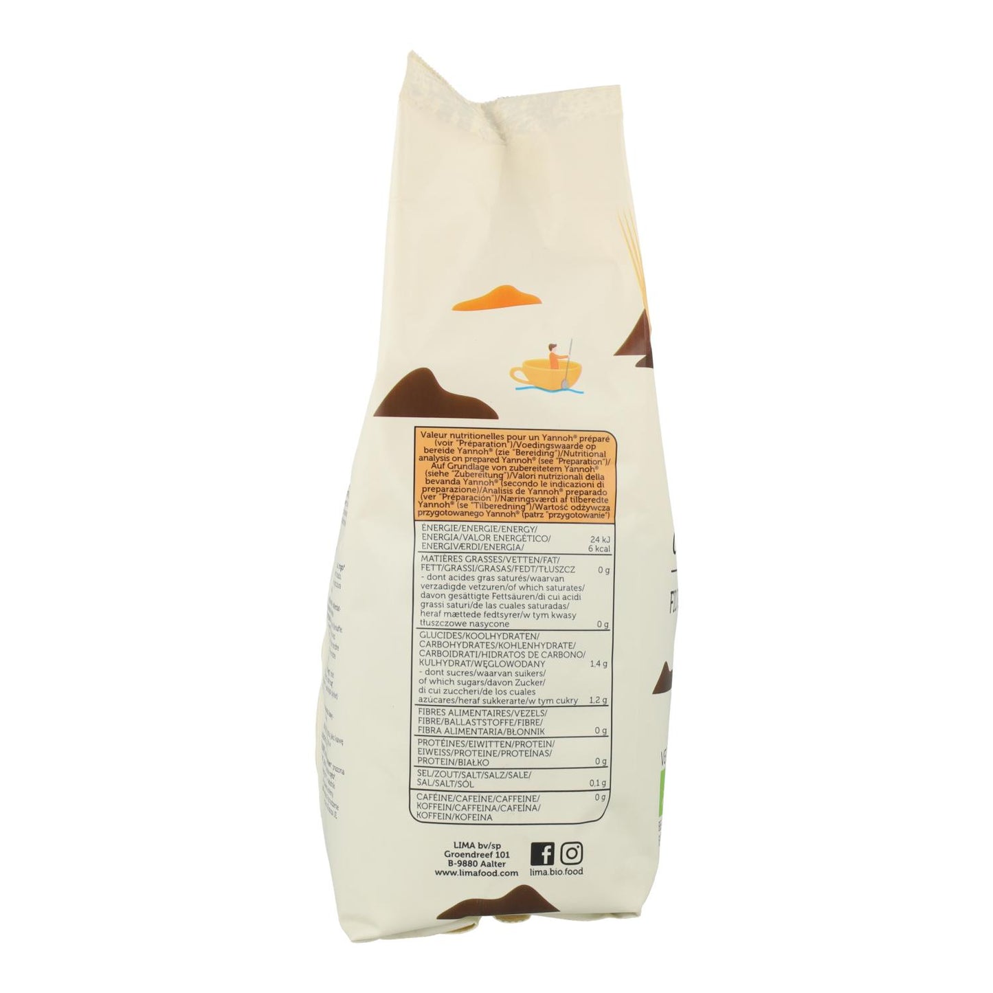 Cereali tostati filtro Yannoh ECO Lima 1 kg
