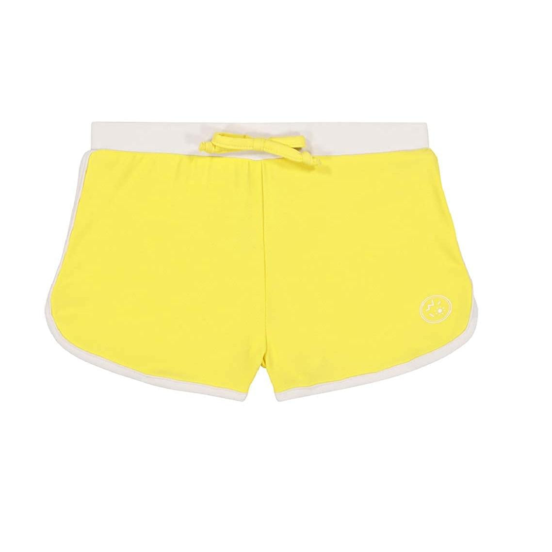 Yellow UV-protective swim shorts 18 months