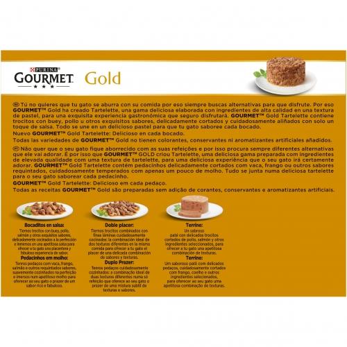 GOURMET GOLD Tartaleta Assorterat paket (24 x 85 g)