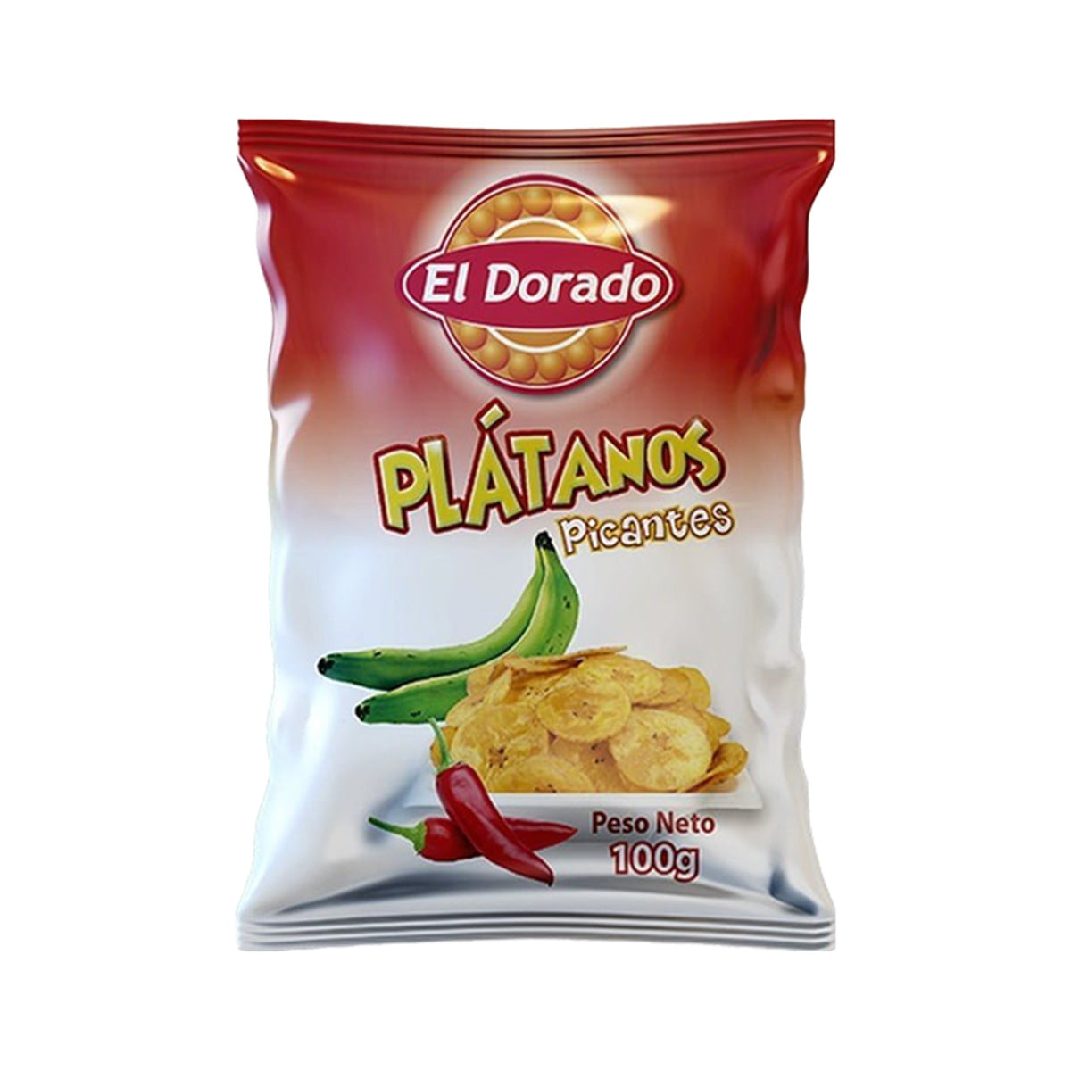 Pikante Bananenchips El Dorado 100 g