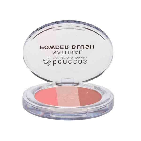 Blush compact trio Fall in love Benecos, 5,5 g