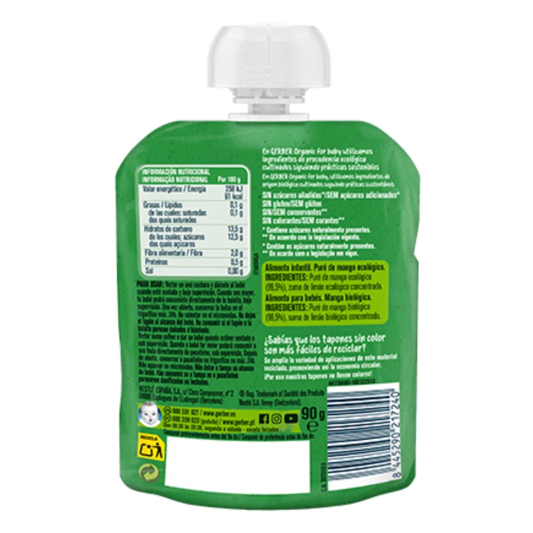 Ekologiczna przecier owocowy dla niemowląt o smaku mango Gerber 90 g GERBER Organic Mango