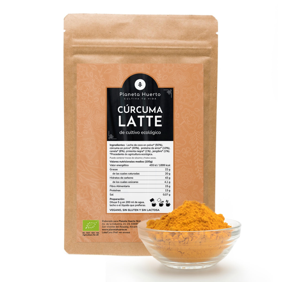 Kurkuma Latte ECO Planet Garden 200 g
