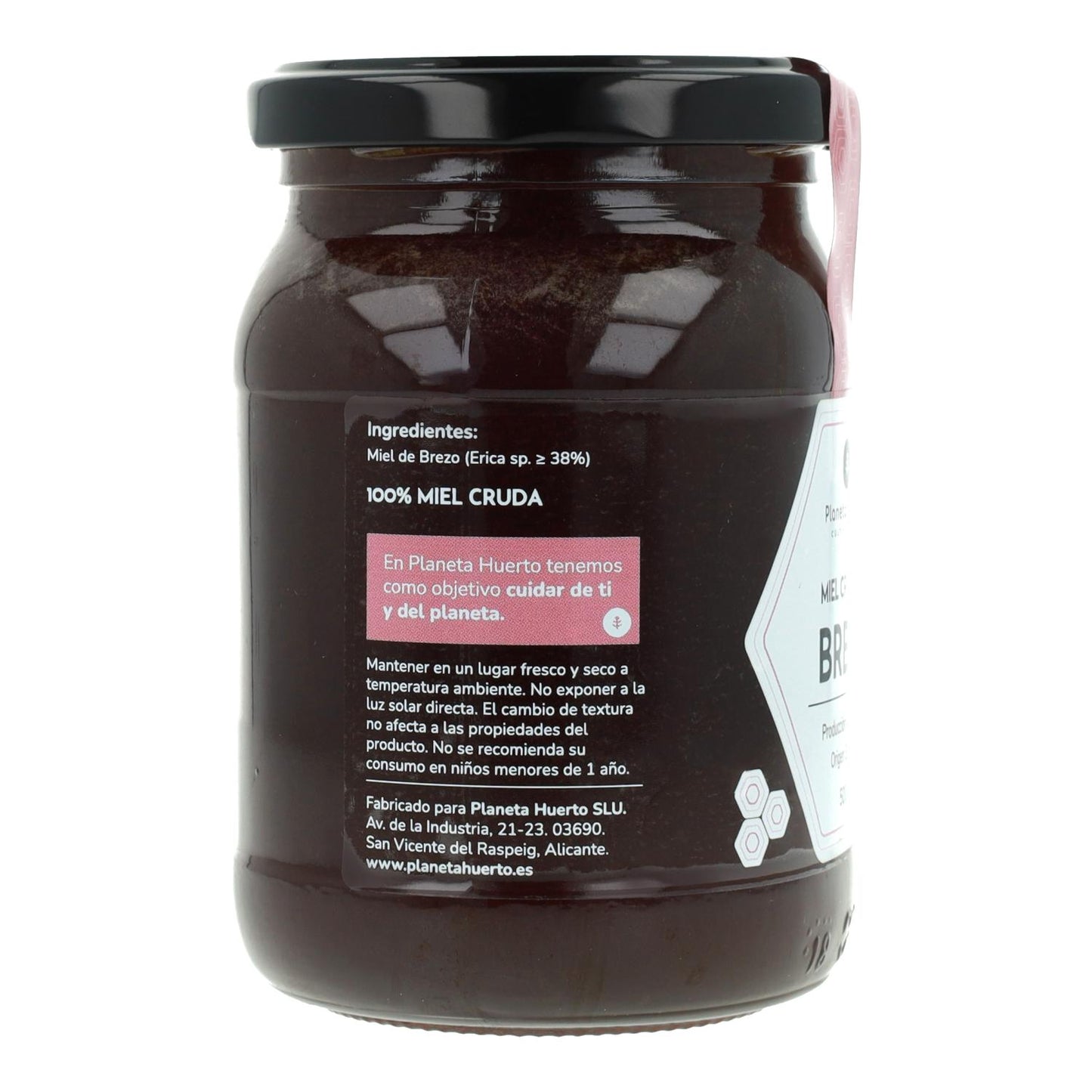 Roher Heidehonig Planeta Huerto 500 g