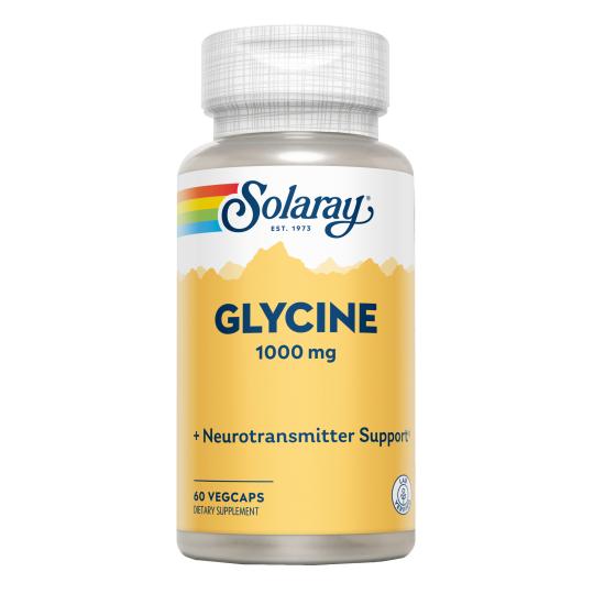 Glicina 1000 mg Solaray 60 capsule