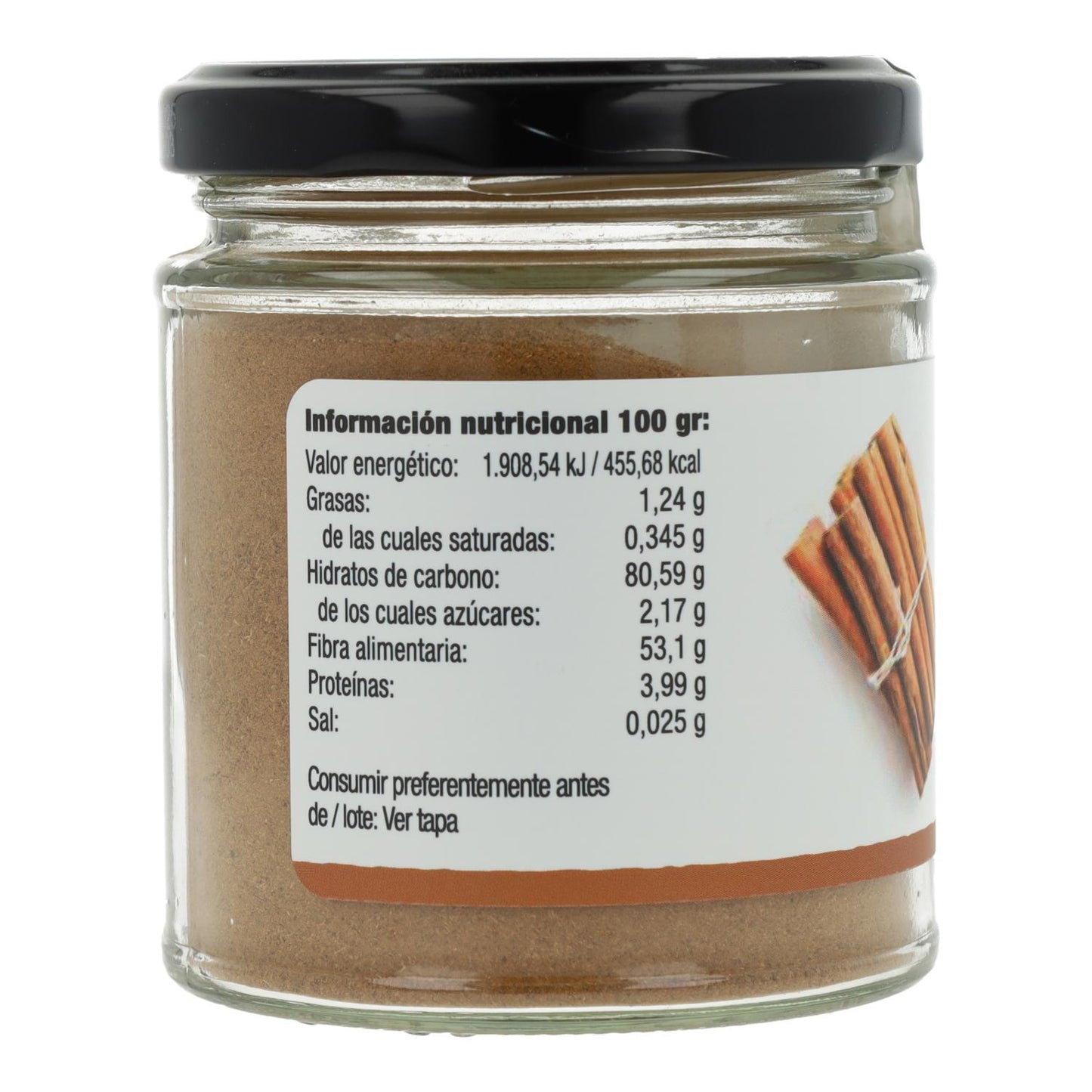 Ceylon-kaneelpoeder Bio Vegetalia 80 g