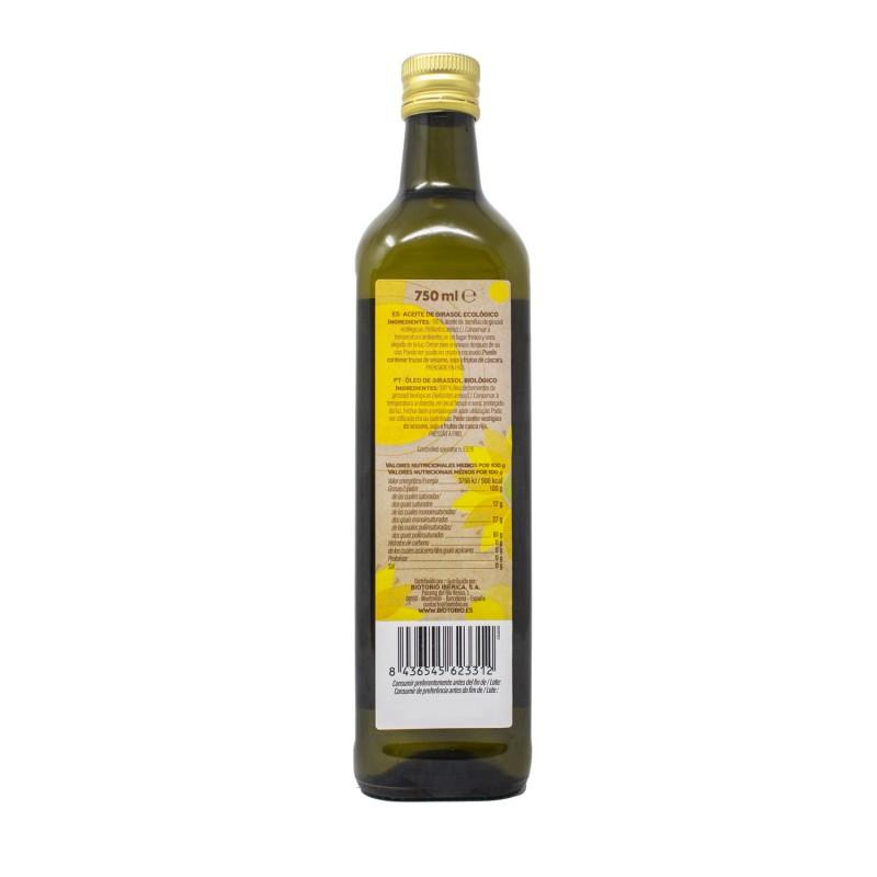 Kaltgepresstes Bio-Sonnenblumenöl La Finestra Sul Cielo 750 ml
