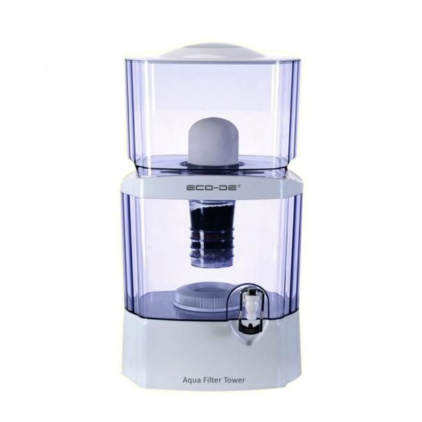 BPA-vrije Aqua filter tower ECO-DE® waterzuiveringsdispenser