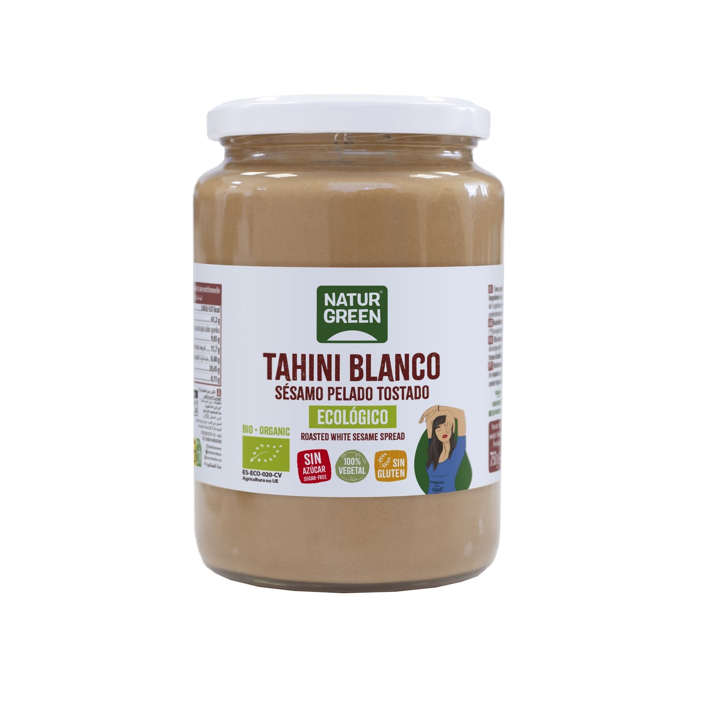 Naturgreen Gluten-Free White Tahini Cream 800 g