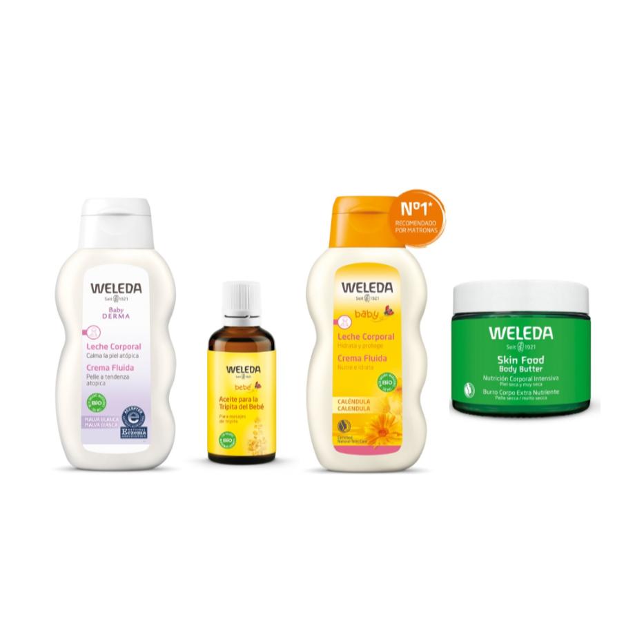 Speciaal pakket Baby- en Moederverzorging + Cadeau Body Butter Weleda