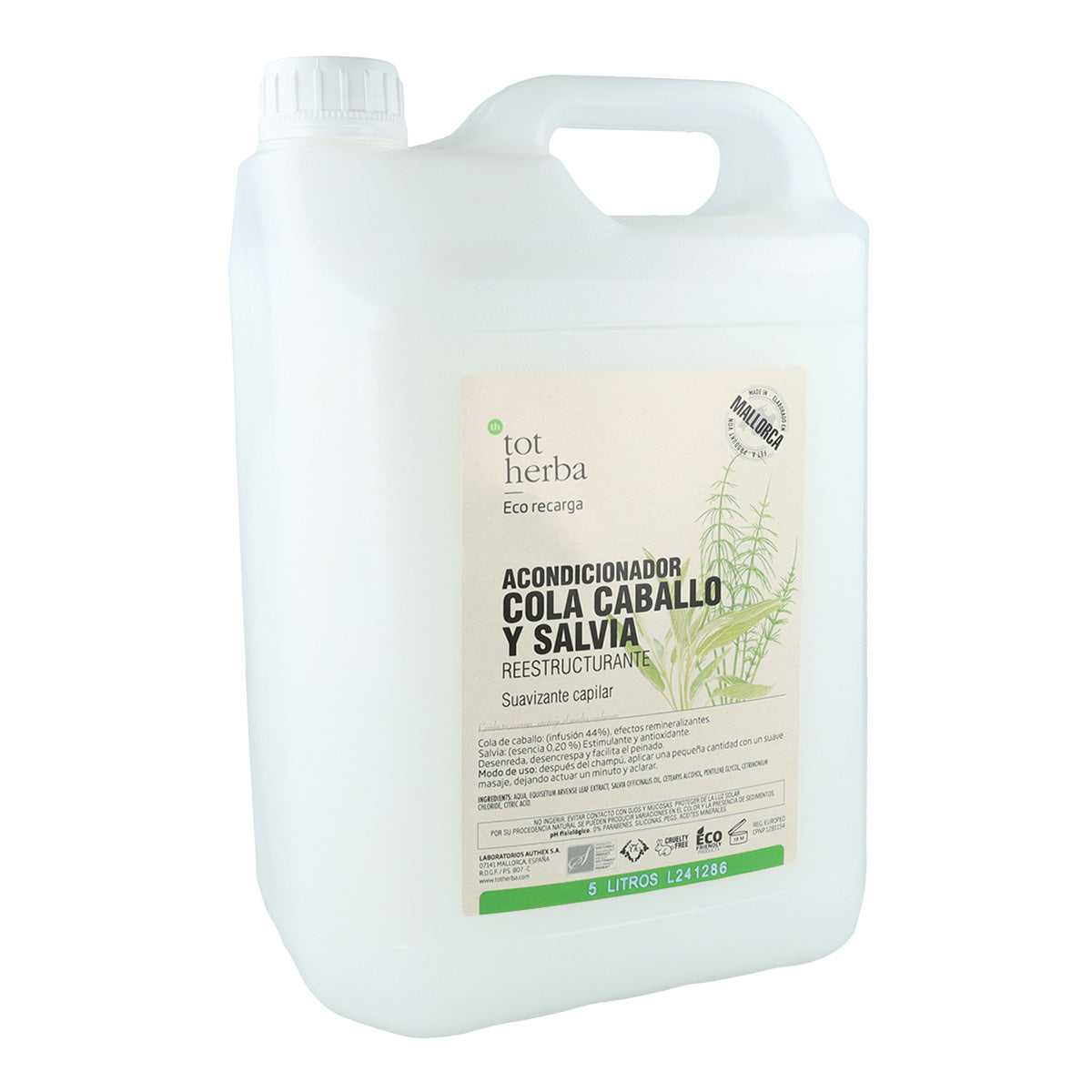 Conditioner met paardenstaart en salie Tot Herba 5 L