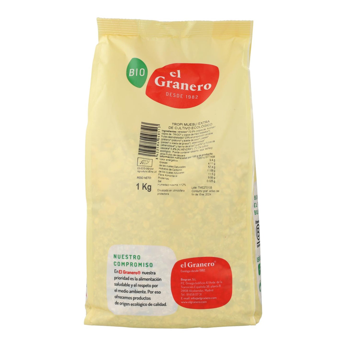 Tropisches Müsli (Tropi Müsli Extra) El Graineco 1 kg