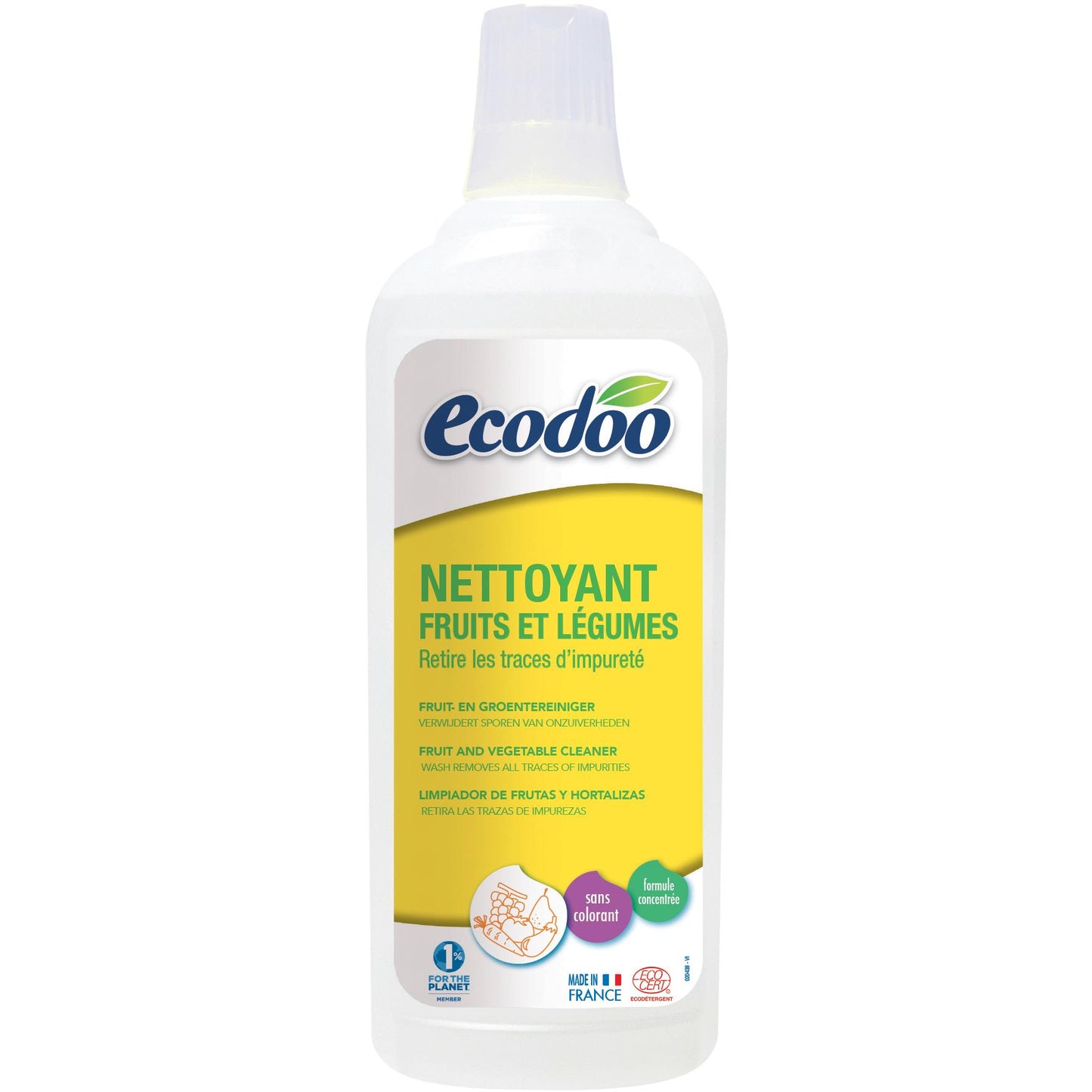 Środek do czyszczenia owoców i warzyw Ecodoo 750 ml