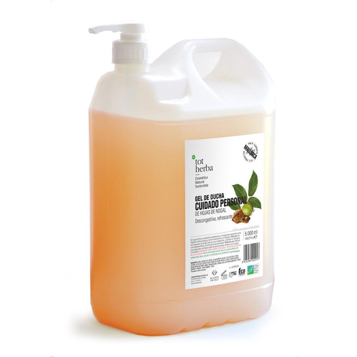 Douchegel voor persoonlijke hygiëne met walnootbladeren 5 liter Tot Herba