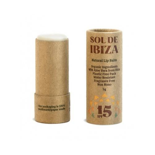 Plasticvrije lippenbalsem SPF15 Sol de Ibiza 5 g