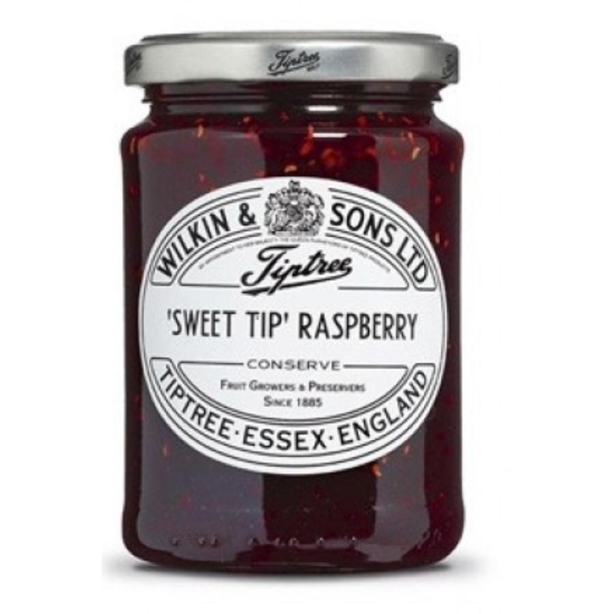 Sweet tip Rasperry | Mermelada de frambuesa escocesas con pepitas Tiptree 340 g