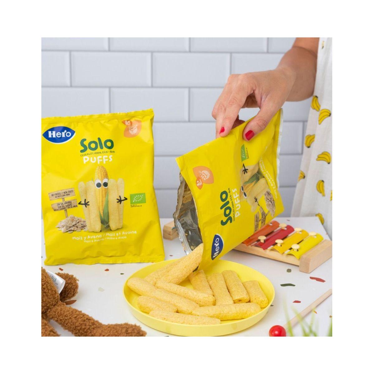 Przekąski kukurydziano-owsiane Eco 25 g - Hero Solo
