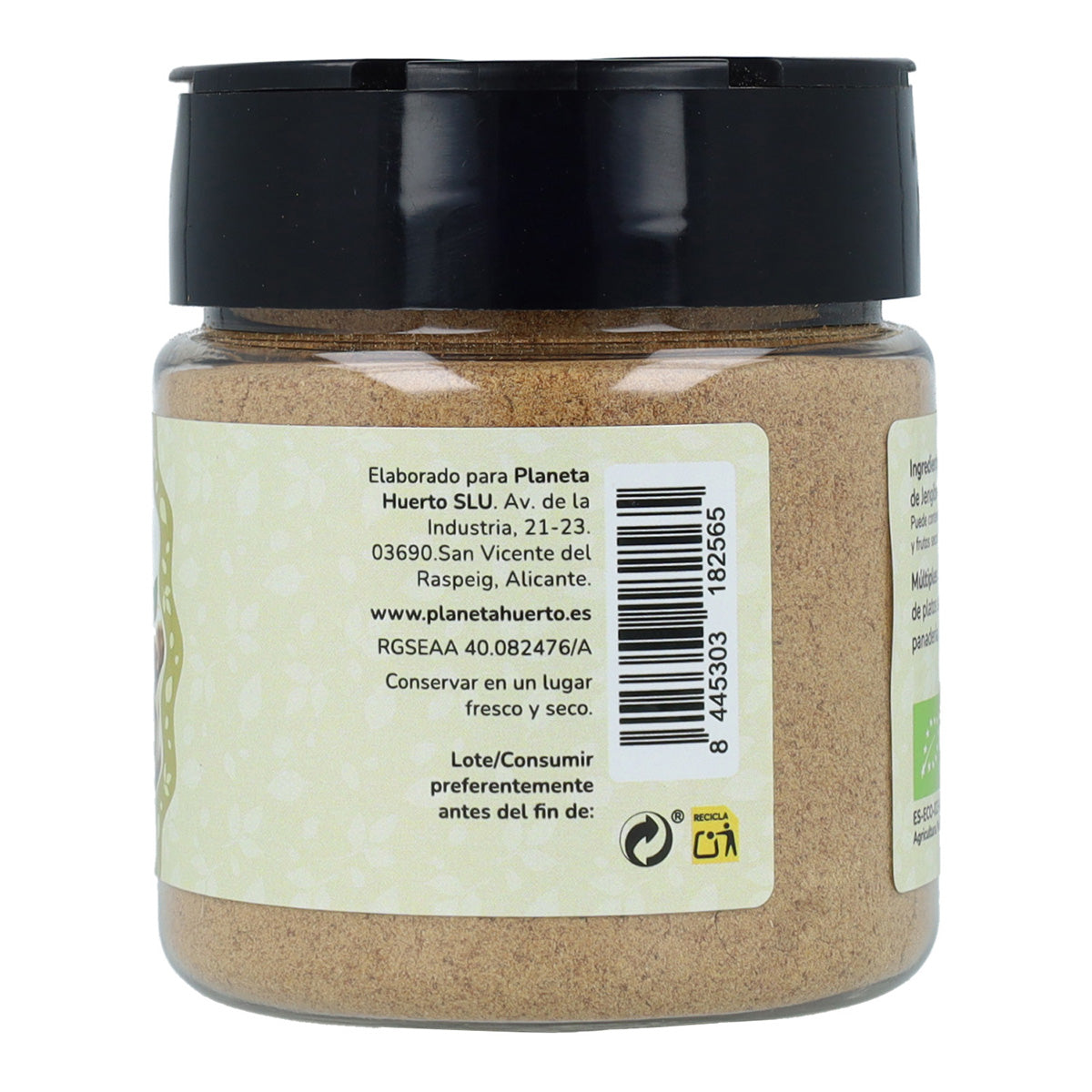 Organic ginger powder ECO Planeta Huerto 100 g