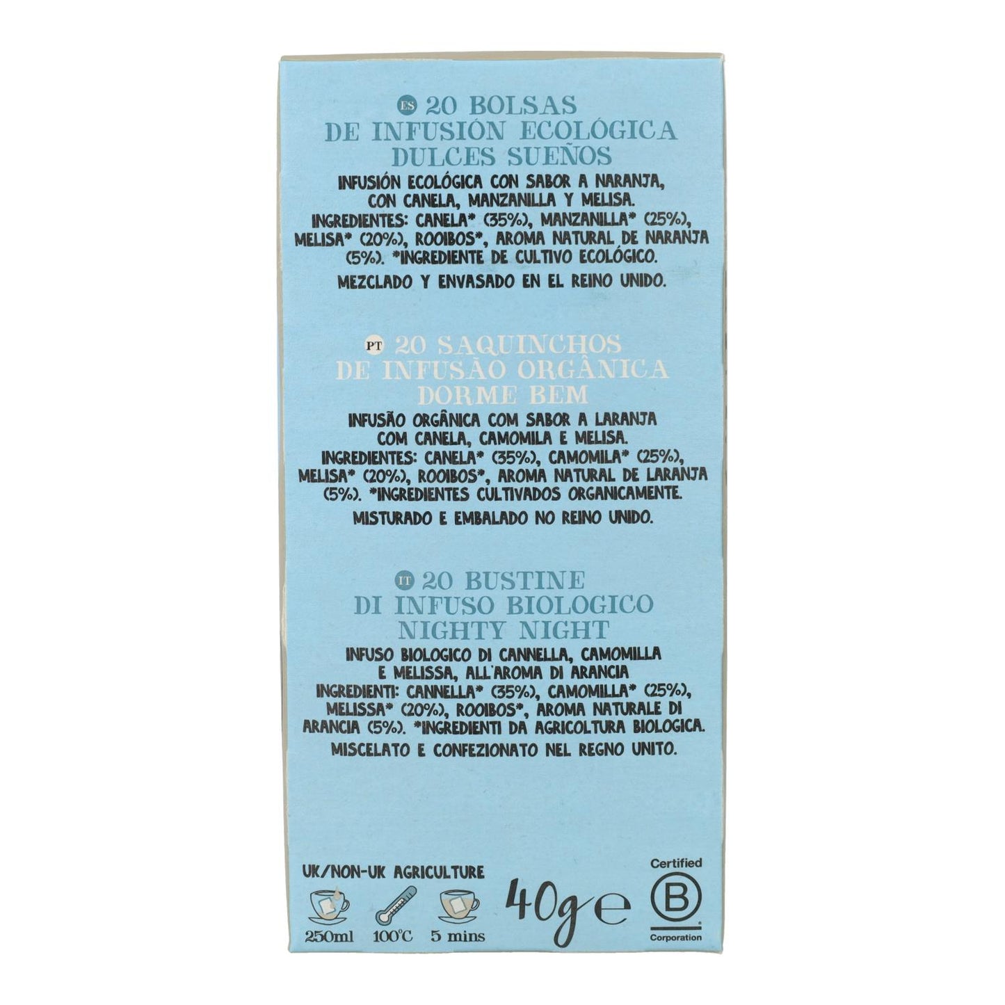 Infusion Little Dreamer Bio Cupper 20 sachets