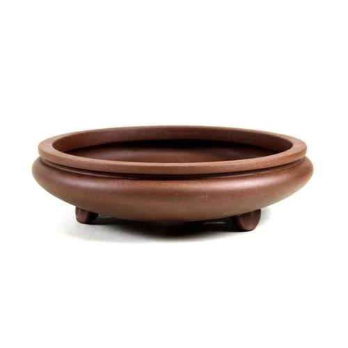 Pot à bonsaï rond non émaillé 24 cm