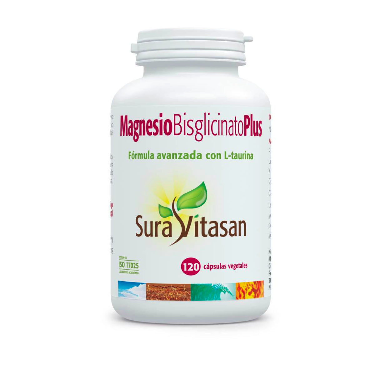 Magnesium Bisglycinate Plus 120 capsules Sura Vitasan