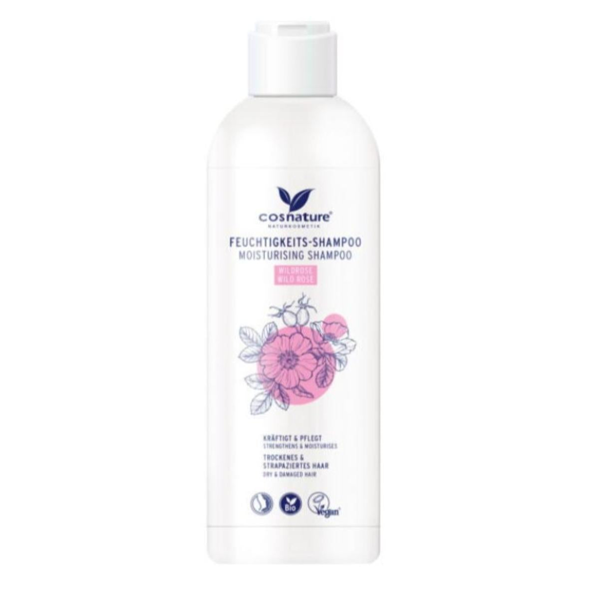 Szampon nawilżający z dziką różą BIO Cosnature 250 ml