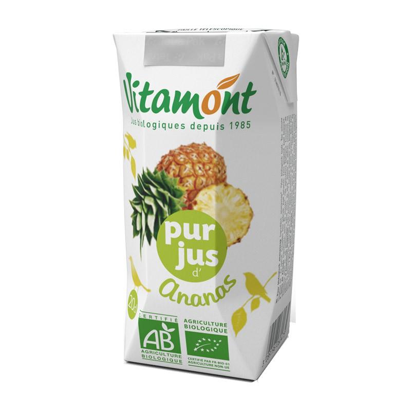 Vitamont Pineapple Juice 6 x 200 ml