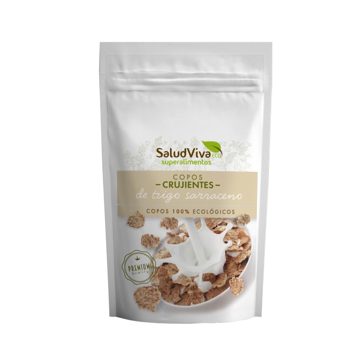 Salud Viva krispiga flingor av bovete och majs 300 g