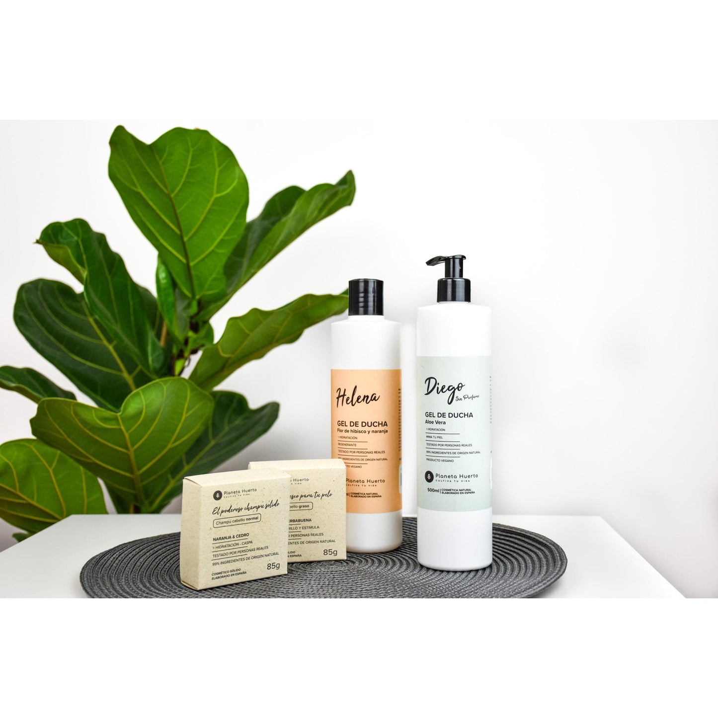 Planeta Huerto Sinaasappel en Ceder Shampoo voor normaal haar 85 g