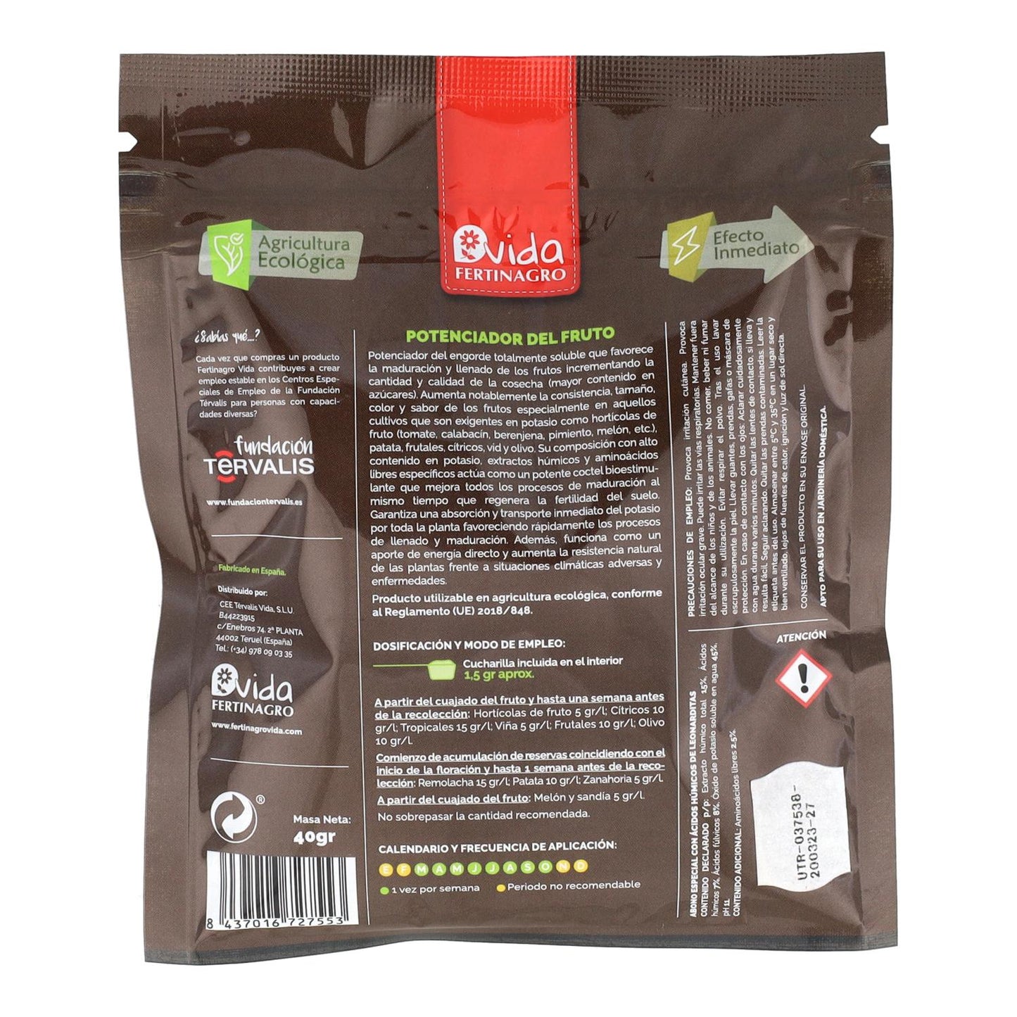 Fertinagro Organic Fruit Enhancer 40 g