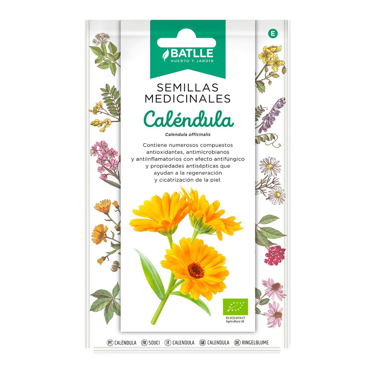Organic Calendula Seeds Batlle