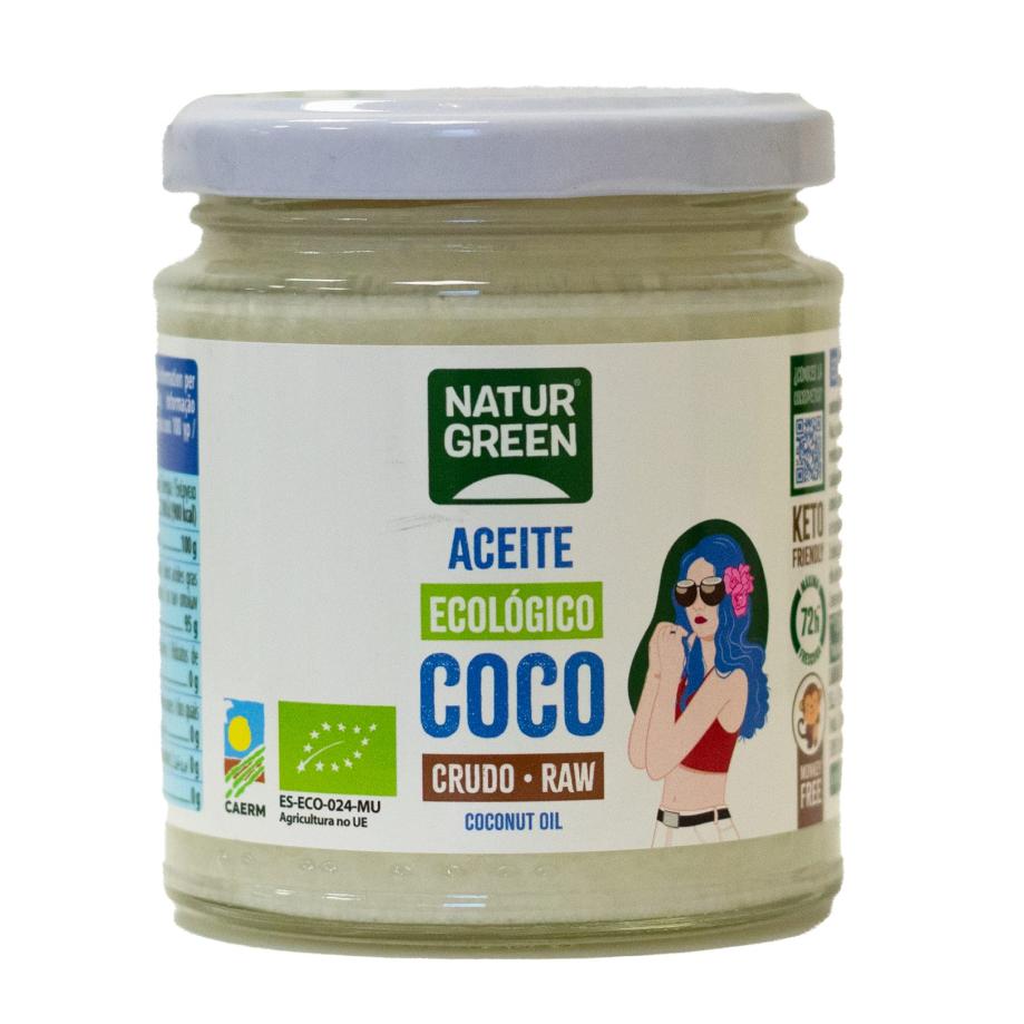 Pack 2 x Graisse de coco Bio NaturGreen