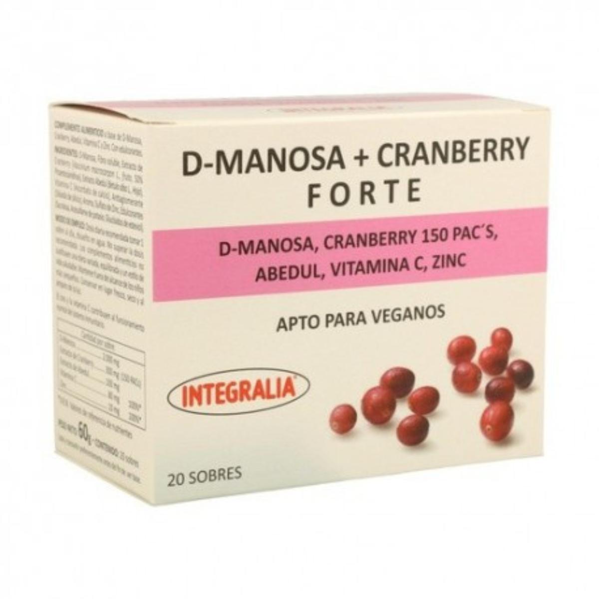 D-Manose + Cranberry 20 zakjes