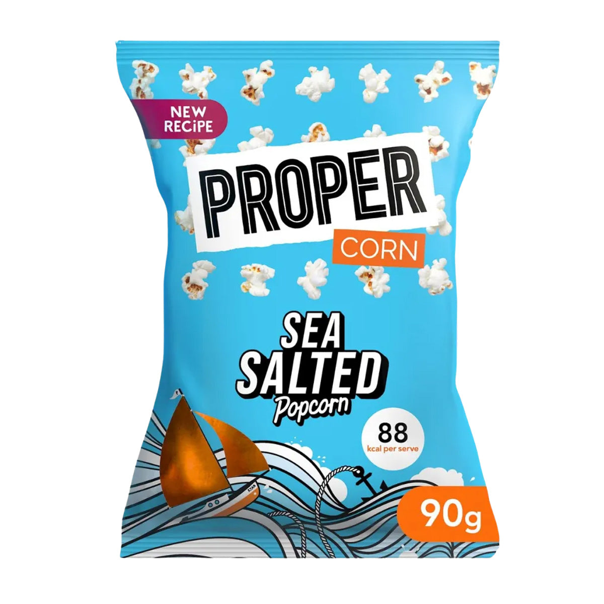 Popcorn con sale marino PROPER 70 g