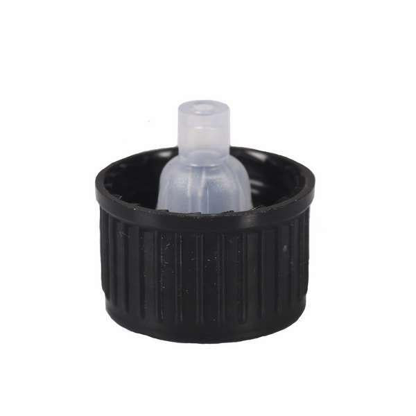 Bouchon noir avec compte-gouttes, Camassia