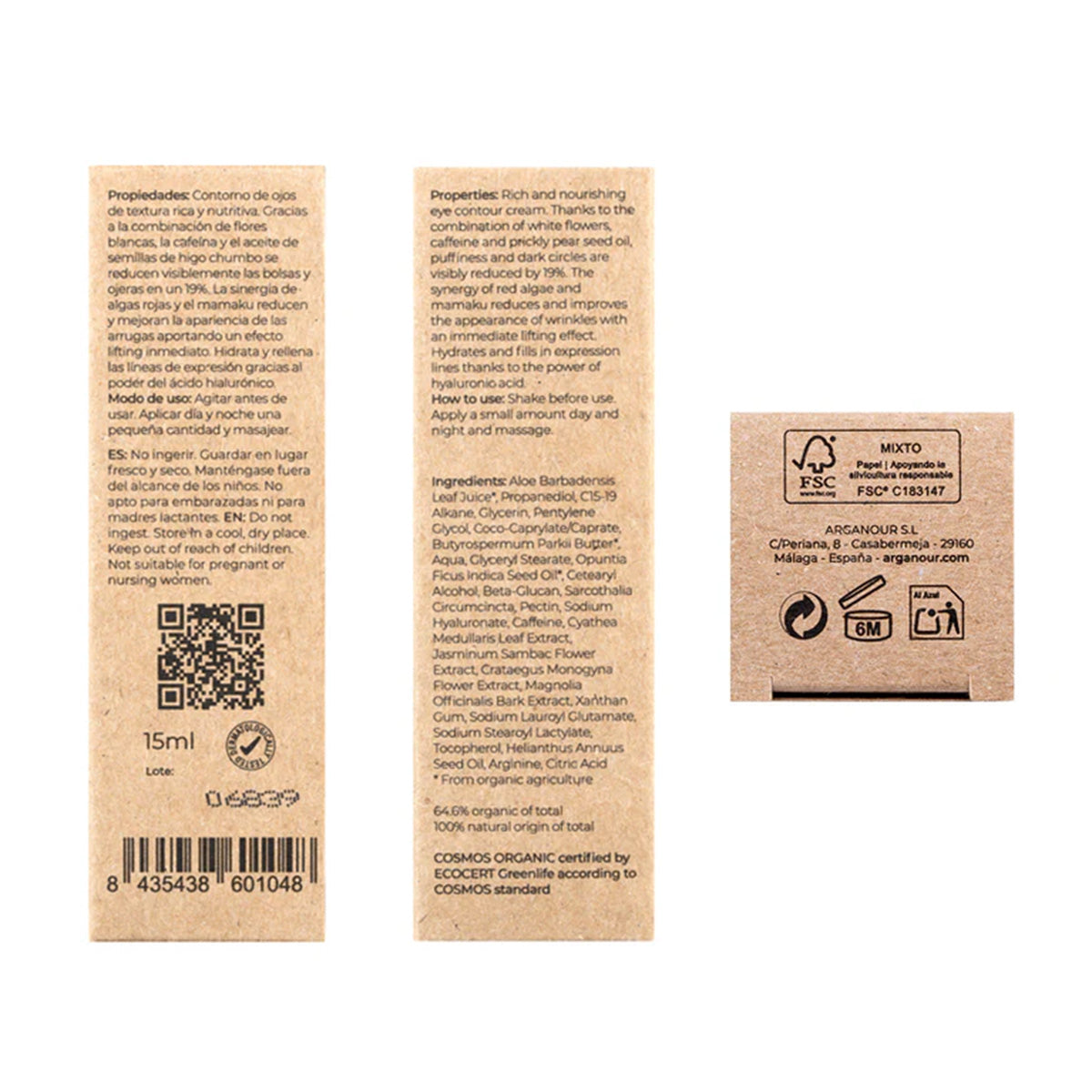 Elisir contorno occhi 15 ml Arganour