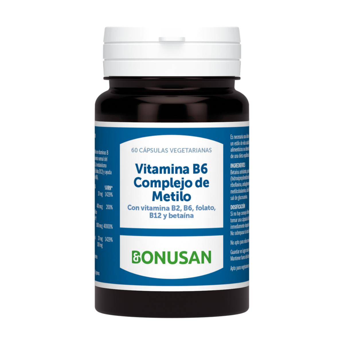 Bonusan Vitamin B6 Methyl Complex 60 capsules