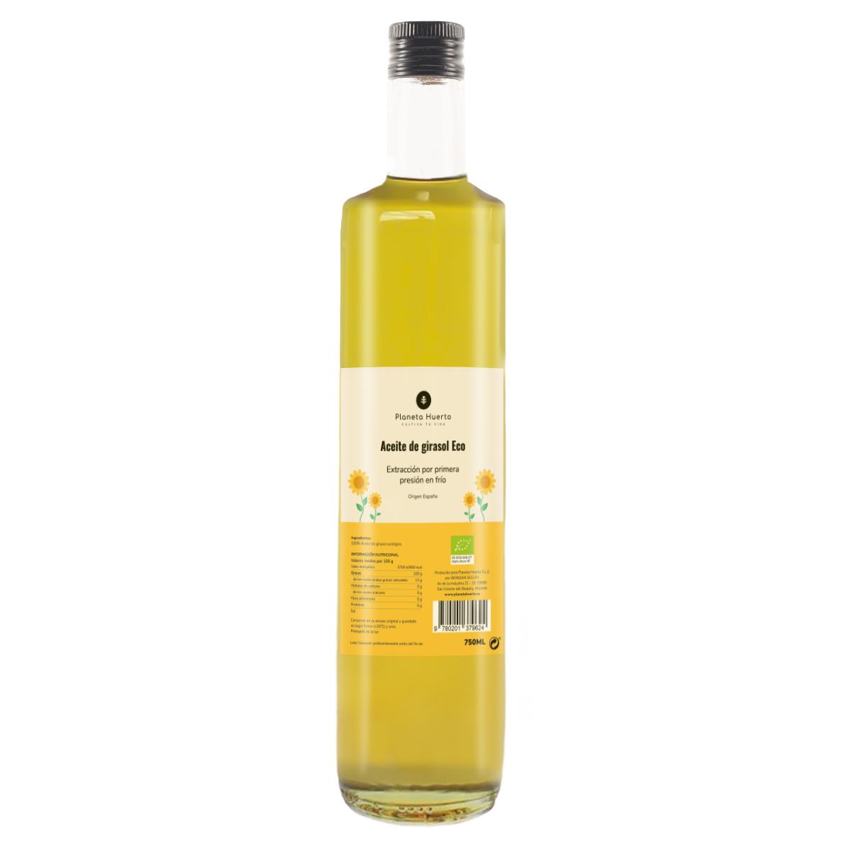 Solrosolja ECO Planeta Huerto 750 ml
