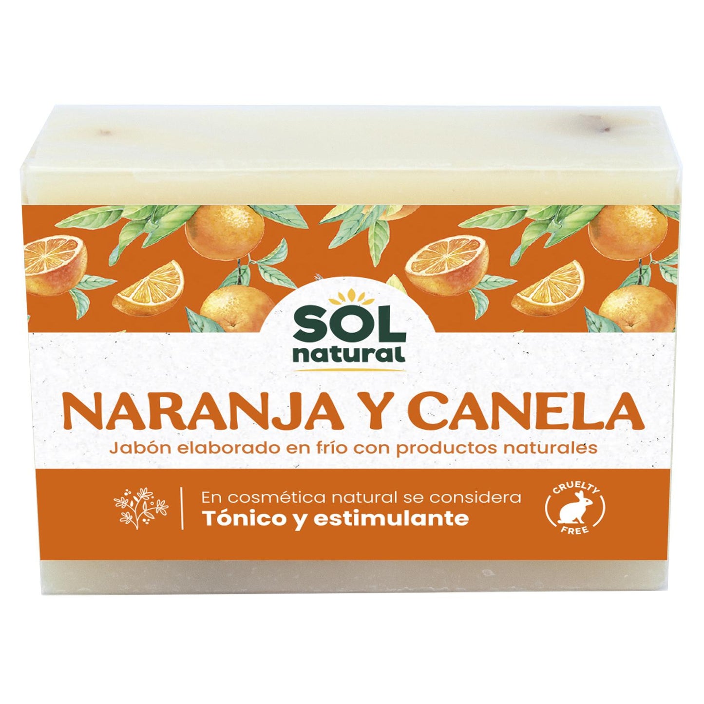 Natural Sun Cinnamon and Orange Soap 100g