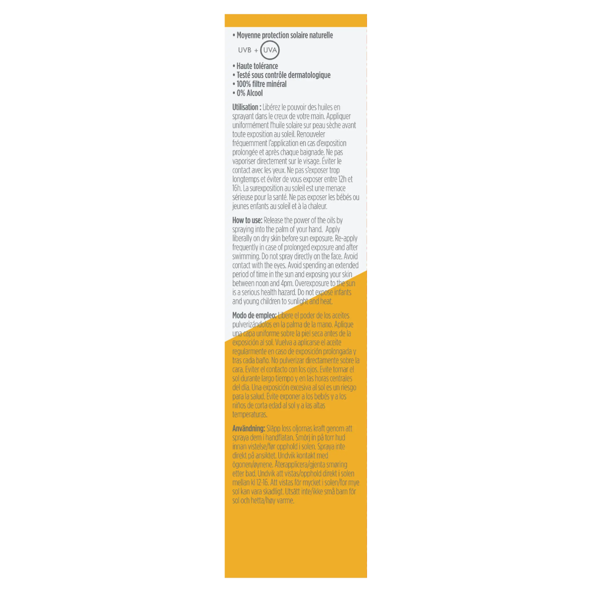 Hypoallergen solspray SPF 15, Bioregena, 90 ml