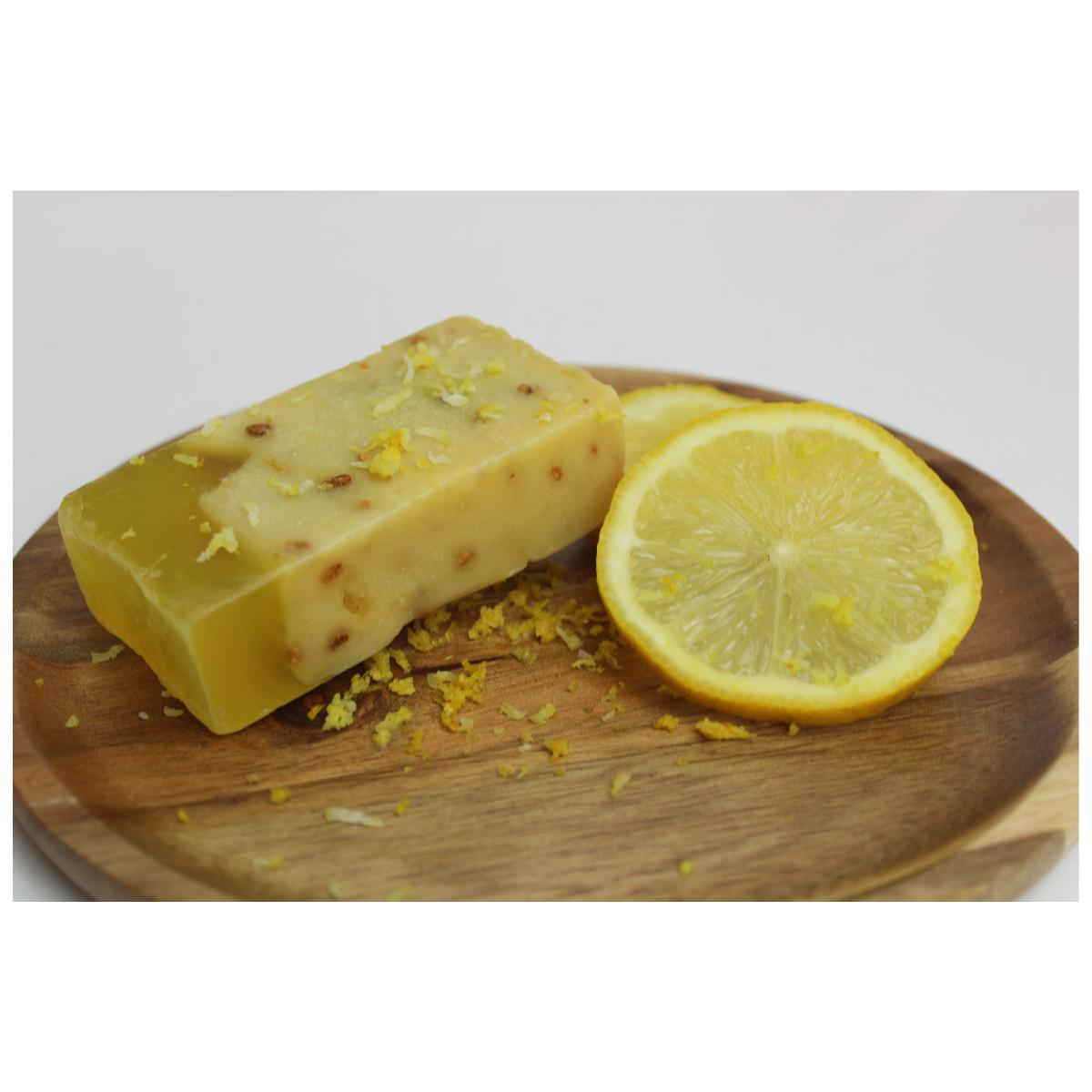 Olive oil and lemon based natural soap 100 g